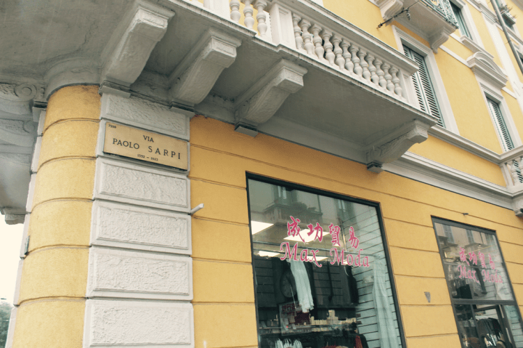 Via Paolo Sarpi, il cuore di Chinatown