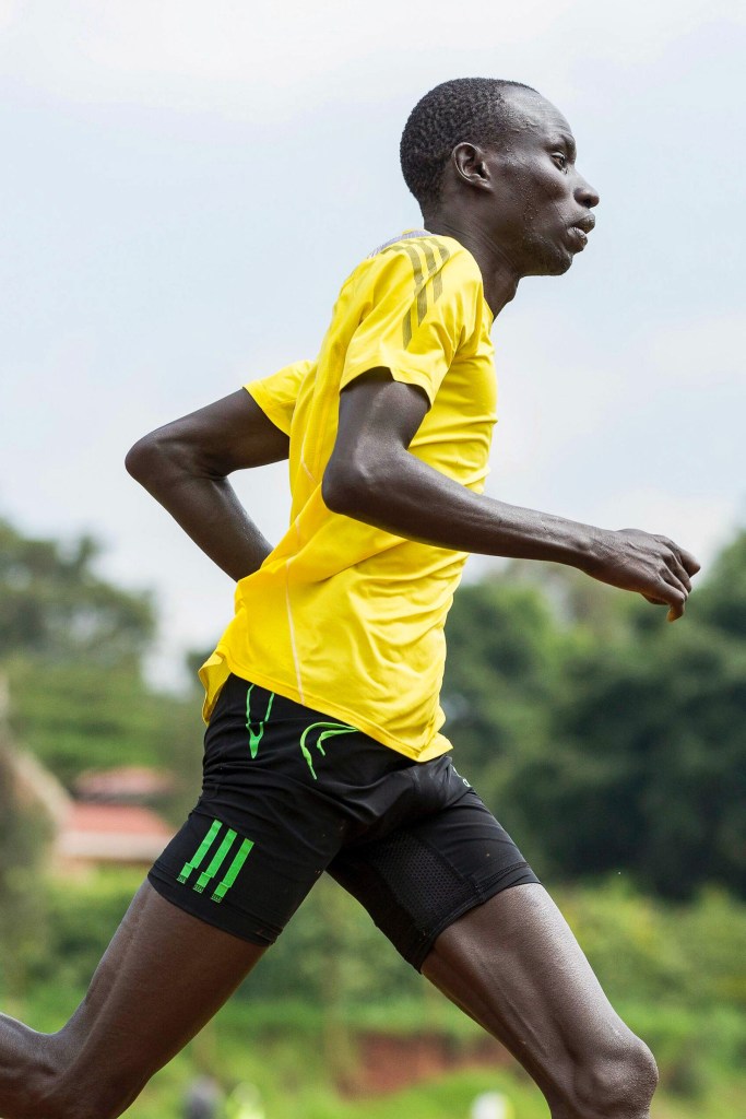 James Chiengjiek Nyang running.