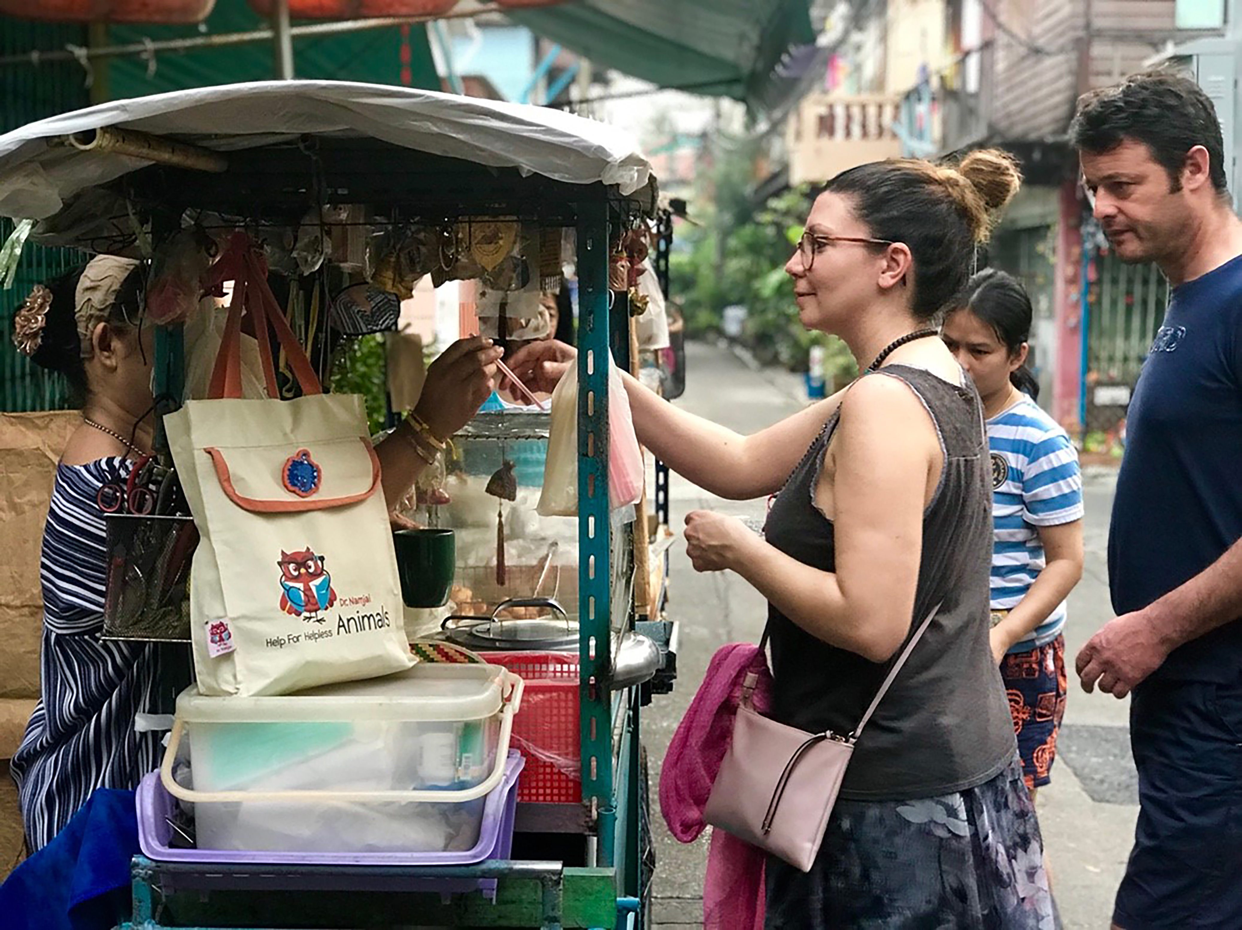 Canal Side with Authentic Food Next Door
