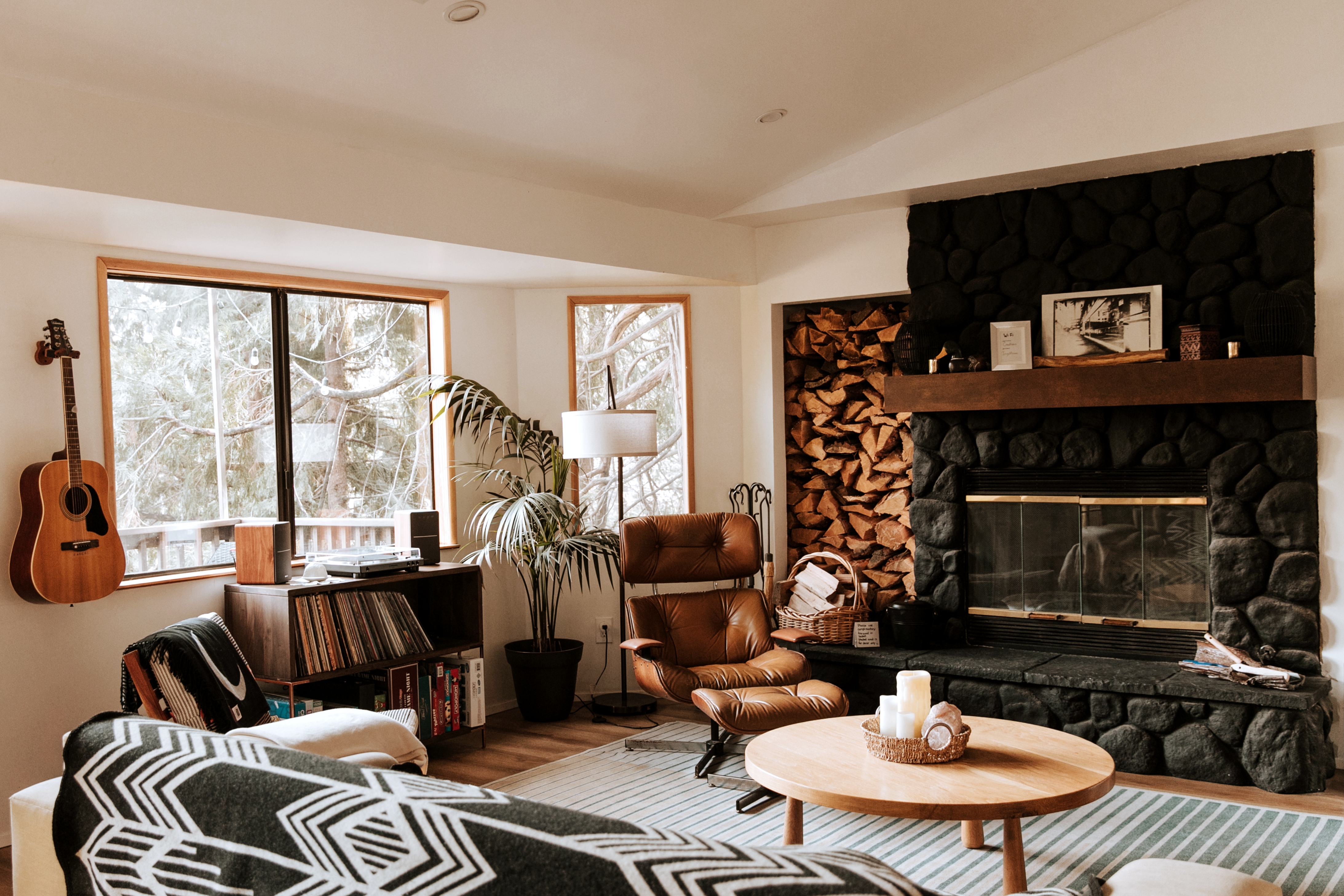 The living room of Michelle's new listing