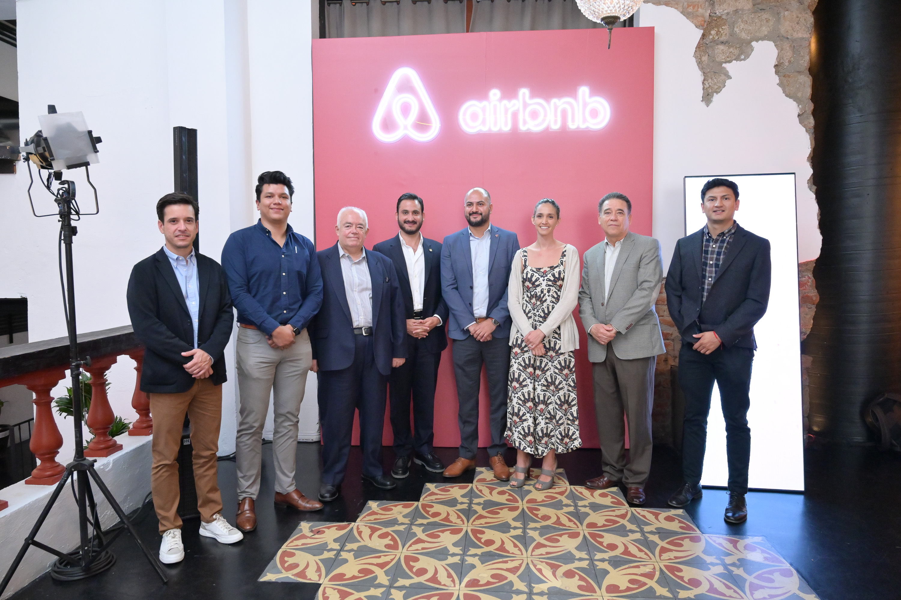 Foto tras la presentacion del dispersal report en Mexico