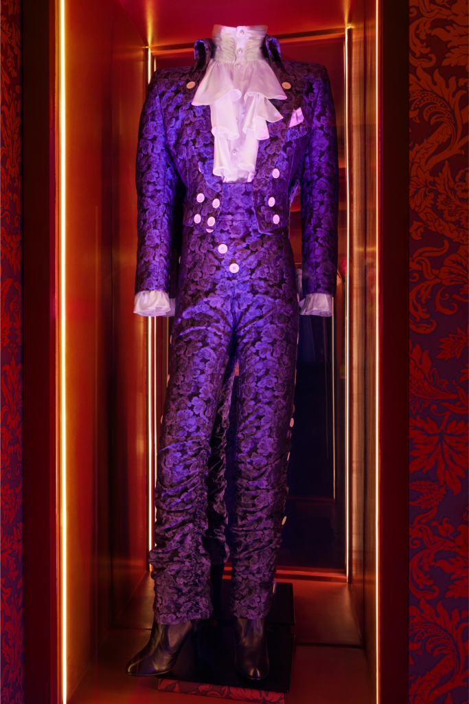 Prince's purple outfit