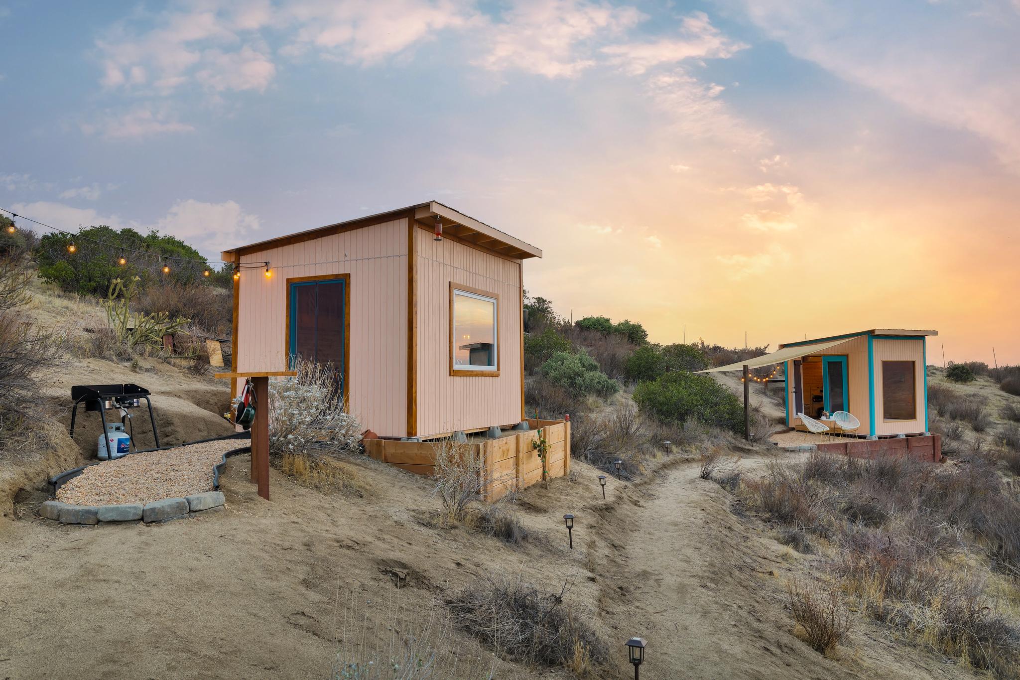 Tiny home in the desert